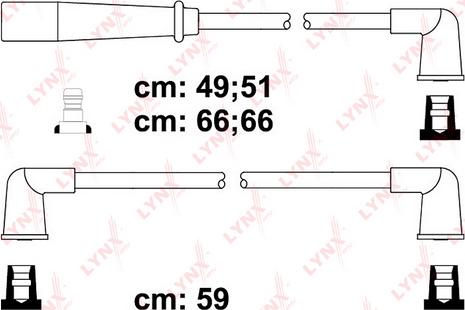 LYNXauto SPC7310 - Ignition Cable Kit autospares.lv