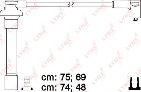 LYNXauto SPE3407 - Ignition Cable Kit autospares.lv