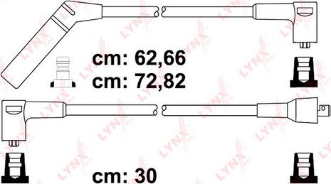 LYNXauto SPE3602 - Ignition Cable Kit autospares.lv