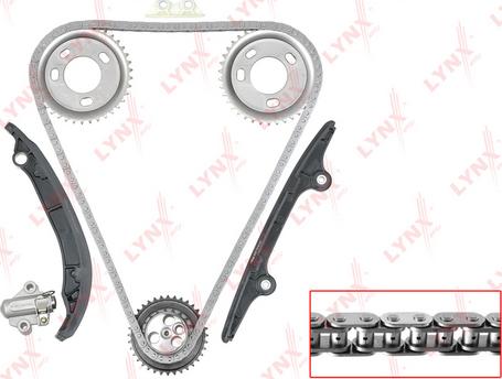 LYNXauto TK-0014 - Timing Chain Kit autospares.lv