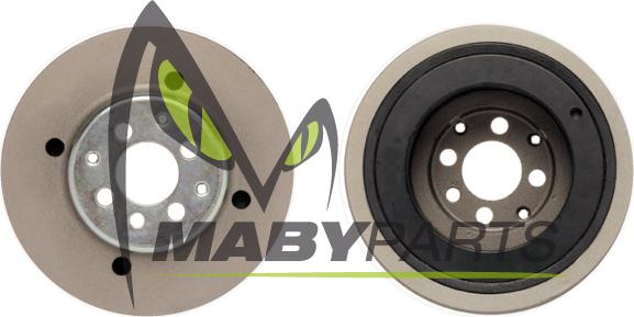 Mabyparts ODP111021 - Belt Pulley, crankshaft autospares.lv