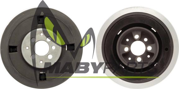 Mabyparts ODP111023 - Belt Pulley, crankshaft autospares.lv