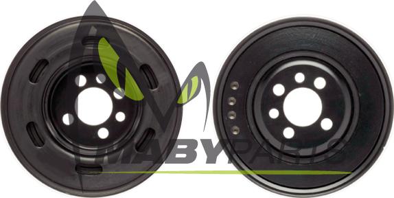 Mabyparts ODP121009 - Belt Pulley, crankshaft autospares.lv