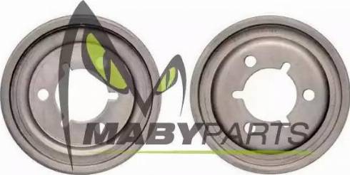 Mabyparts ODP121014 - Belt Pulley, crankshaft autospares.lv