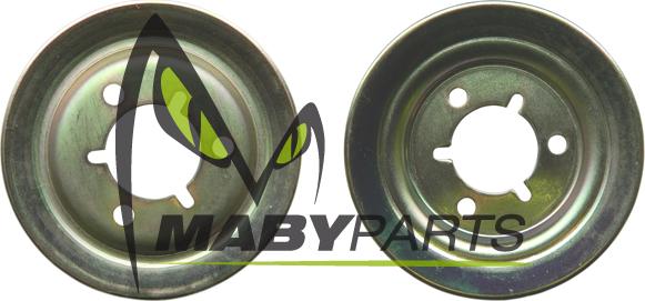 Mabyparts ODP121026 - Belt Pulley, crankshaft autospares.lv