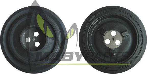 Mabyparts ODP313024 - Belt Pulley, crankshaft autospares.lv