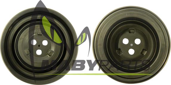 Mabyparts ODP323019 - Belt Pulley, crankshaft autospares.lv