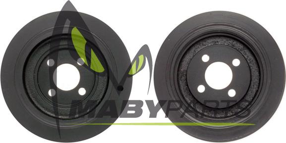 Mabyparts ODP212090 - Belt Pulley, crankshaft autospares.lv