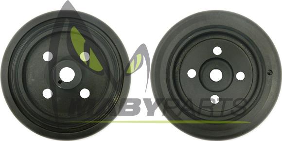 Mabyparts ODP212054 - Belt Pulley, crankshaft autospares.lv