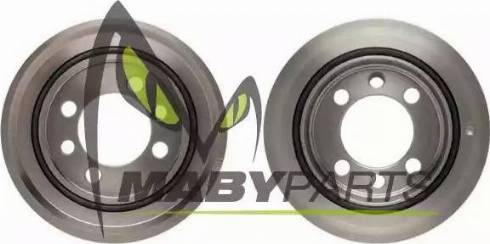 Mabyparts ODP212051 - Belt Pulley, crankshaft autospares.lv