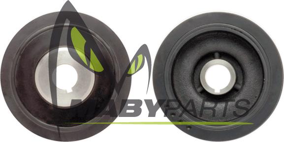 Mabyparts ODP212063 - Belt Pulley, crankshaft autospares.lv