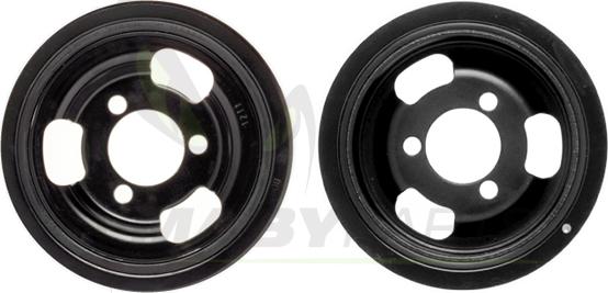 Mabyparts ODP212011 - Belt Pulley, crankshaft autospares.lv