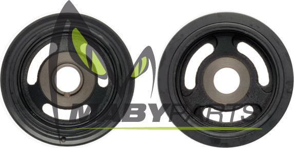 Mabyparts ODP212032 - Belt Pulley, crankshaft autospares.lv