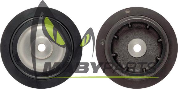 Mabyparts ODP212071 - Belt Pulley, crankshaft autospares.lv