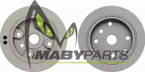 Mabyparts ODP212077 - Belt Pulley, crankshaft autospares.lv