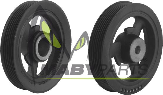 Mabyparts ODP212104 - Belt Pulley, crankshaft autospares.lv