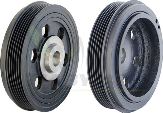 Mabyparts ODP212106 - Belt Pulley, crankshaft autospares.lv