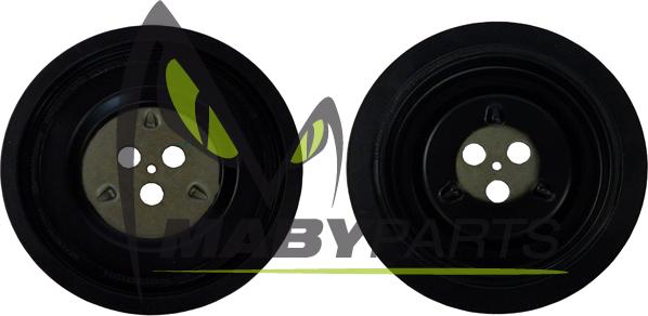 Mabyparts ODP212101 - Belt Pulley, crankshaft autospares.lv