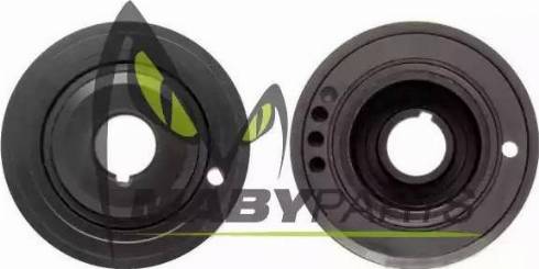 Mabyparts ODP222061 - Belt Pulley, crankshaft autospares.lv