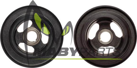 Mabyparts ODP222009 - Belt Pulley, crankshaft autospares.lv