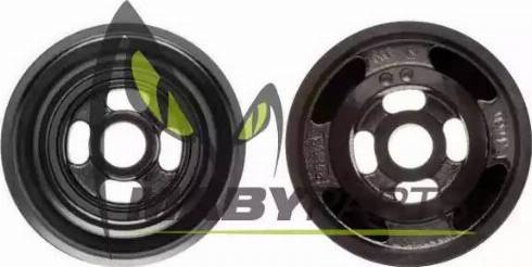 Mabyparts ODP222017 - Belt Pulley, crankshaft autospares.lv