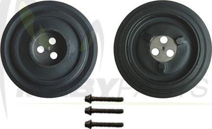 Mabyparts OPK313024 - Belt Pulley, crankshaft autospares.lv