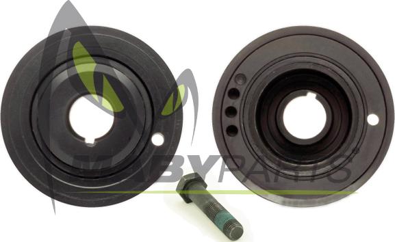 Mabyparts OPK212100 - Belt Pulley, crankshaft autospares.lv