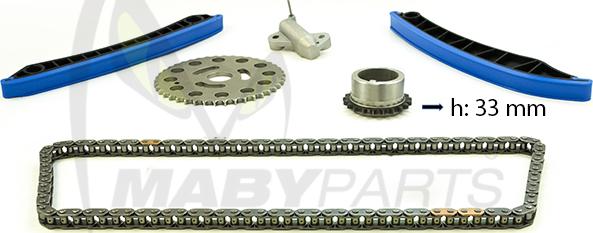 Mabyparts OTK031115 - Timing Chain Kit autospares.lv