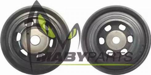Mabyparts PV03589O - Belt Pulley, crankshaft autospares.lv