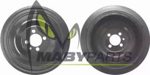 Mabyparts PV033127O - Belt Pulley, crankshaft autospares.lv