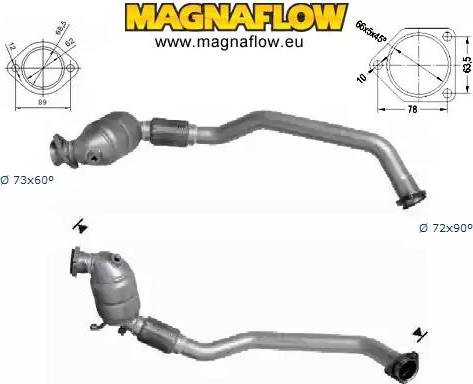 Magnaflow 60606D - Catalytic Converter autospares.lv