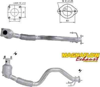 Magnaflow 68805 - Catalytic Converter autospares.lv