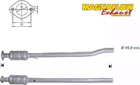 Magnaflow 68802 - Catalytic Converter autospares.lv