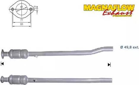 Magnaflow 68807 - Catalytic Converter autospares.lv