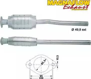 Magnaflow 86312 - Catalytic Converter autospares.lv