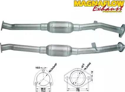 Magnaflow 80951D - Catalytic Converter autospares.lv