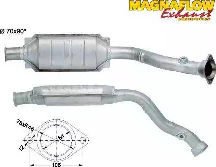 Magnaflow 80916 - Catalytic Converter autospares.lv