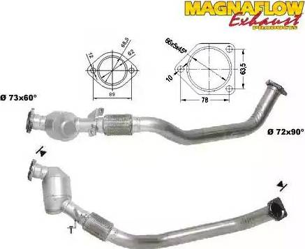 Magnaflow 80680D - Catalytic Converter autospares.lv