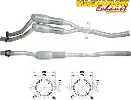 Magnaflow 80676D - Catalytic Converter autospares.lv