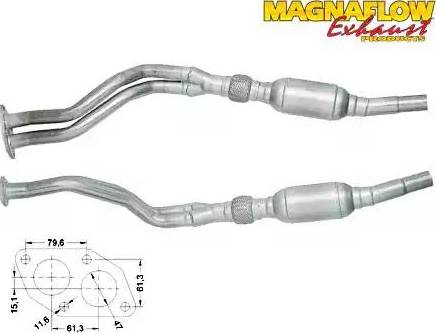 Magnaflow 80265 - Catalytic Converter autospares.lv