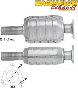 Magnaflow 81861D - Catalytic Converter autospares.lv