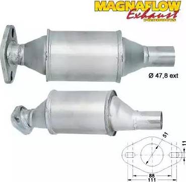 Magnaflow 81871 - Catalytic Converter autospares.lv