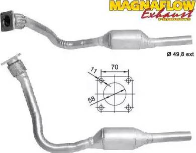 Magnaflow 88834D - Catalytic Converter autospares.lv