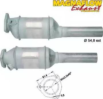 Magnaflow 87014 - Catalytic Converter autospares.lv