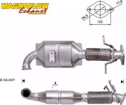 Magnaflow 79208D - Catalytic Converter autospares.lv