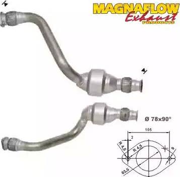 Magnaflow 75816D - Catalytic Converter autospares.lv