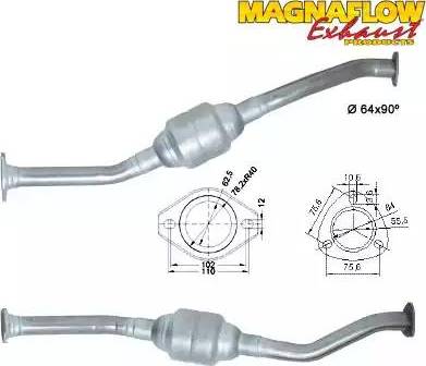 Magnaflow 76027D - Catalytic Converter autospares.lv