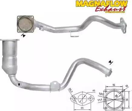 Magnaflow 70910 - Catalytic Converter autospares.lv