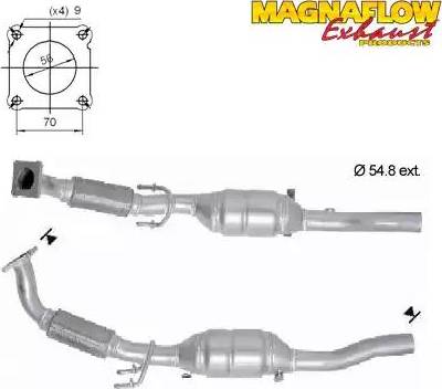 Magnaflow 78827 - Catalytic Converter autospares.lv