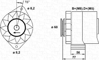 Magneti Marelli 944356676010 - Alternator autospares.lv